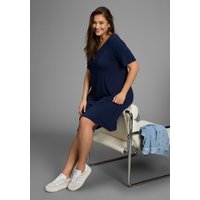 Laura Scott CURVE Jerseykleid in leicht ausgestellter, fließender Wickelform - GROSSE GRÖSSE Laura Scott CURVE Jerseykleid in leicht ausgestellter, fließender Wickelform - GROSSE GRÖSSE von Laura Scott Curve