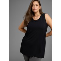 Laura Scott CURVE Longtop aus fließendem Jersey mit lockerem Schnitt - GROSSE GRÖSSE Laura Scott CURVE Longtop aus fließendem Jersey mit lockerem Schnitt - GROSSE GRÖSSE von Laura Scott Curve