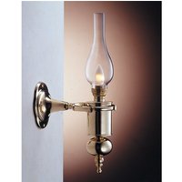 Antike Wandlampe Glas Messing Jugendstil GRETA von Laura Suardi