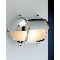 Außen Wandleuchte LED Chrom IP54 Messing Maritim von Laura Suardi