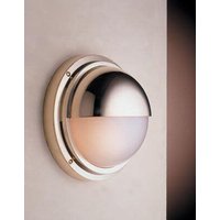 Außen Wandleuchte LED Messing Schiff IP54 TATI von Laura Suardi