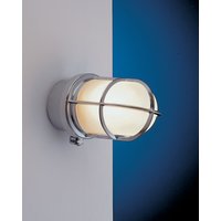 Außenwandlampe Messing in Chrom Maritim IP44 von Laura Suardi