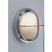 Chrom Wandlampe LED echt Messing IP54 Maritim außen von Laura Suardi
