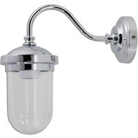 Chrom Wandleuchte Messing IP43 Maritim rostfrei von Laura Suardi