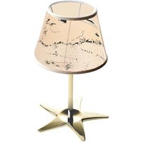 Edle Tischlampe MIRENA Maritim H:40cm Messing von Laura Suardi