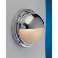 LED Wandlampe Außen Chrom Messing IP54 robust von Laura Suardi