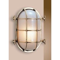 Maritime LED Wandlampe SIRENA Messing IP54 außen von Laura Suardi