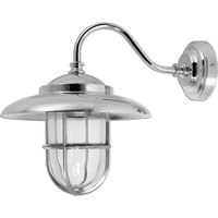Maritime Lampe außen Chrom IP43 rostfrei FIRENZE von Laura Suardi