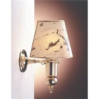 Stilvolle Wandleuchte VELIERO Maritim aus Messing von Laura Suardi
