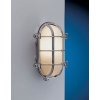 Wandlampe Außen Chrom wetterfest IP54 Maritim Haus von Laura Suardi