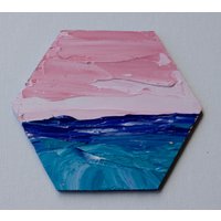 Kühlschrank-Magnet, Magnet-Kunst, Mini-Kunst von LauraAshboltArt