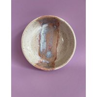 Kleiner Getöpferter Teller, Keramik Teller Handgemacht, Schälchen Unikat, Schmuckschale, Handgetöpferter Deko, Besonderes Geschenk von LauraCeramicsShop