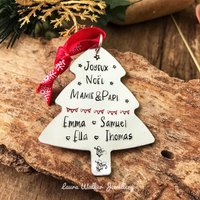 Weihnachtsgeschenk Für Großeltern, Personalisierte Weihnachtskugel, Weihnachtsbaum, Personalisiertes Geschenk Weihnachtsgeschenk Für Großeltern, Personalisierte Weihnachtskugel, Weihnachtsbaum, Personalisiertes Geschenk von LauraWalkerJewellery
