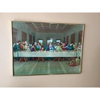 Vintage Das Letzte Abendmahl Messing Gerahmt Druck Vintage Das Letzte Abendmahl Messing Gerahmt Druck von LaurasFunFindsCA