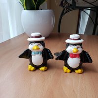 Vintage Salz - Und Pfefferstreuer Keramik Pinguine von LaurasFunFindsCA