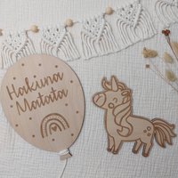 Luftballon Holz Personalisierbar/Geburtstagsdeko Wanddeko Kinderzimmerdeko Luftballon Holz Personalisierbar/Geburtstagsdeko Wanddeko Kinderzimmerdeko von LaurasKreativecke