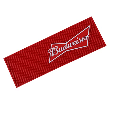 Budweiser Gummi-Barläufer von Laurie's Pub and Bar Accessories