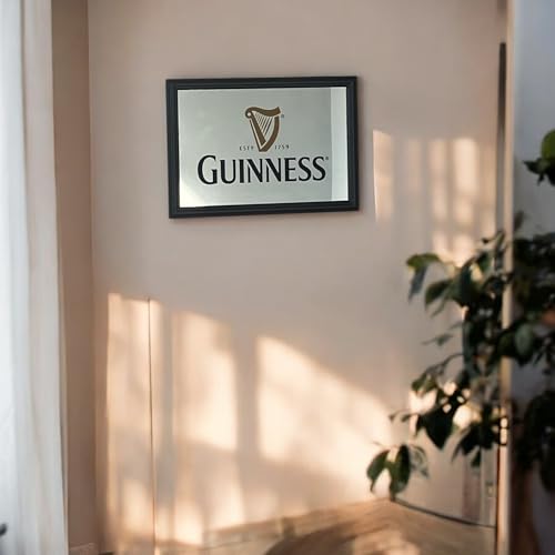 Guinness Bar, Pub Kleiner Spiegel von Laurie's Pub and Bar Accessories