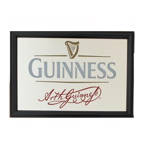 Laurie's Pub and Bar Accessories Guinness Signature Kleiner Spiegel von Laurie's Pub and Bar Accessories