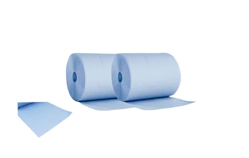 Putzrollen Blau 2-lagig 36 x 36,5 cm – 2×500 Blatt Putzrollen Blau 2-lagig 36 x 36,5 cm – 2×500 Blatt von Lauroo