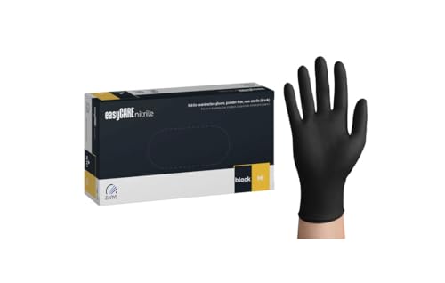 easyCare Nitrile Black Nitrilhandschuhe Einmalhandschuhe AQL 1.0 latexfrei puderfrei 100 Stk Größe - M easyCare Nitrile Black Nitrilhandschuhe Einmalhandschuhe AQL 1.0 latexfrei puderfrei 100 Stk Größe - M von Lauroo