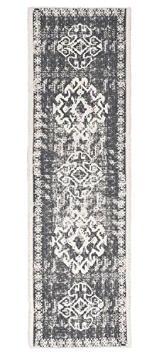 Ib Laursen - Läufer Teppich, Beige - Grau gemustert, 240cm x 70cm (6807-00) von Laursen