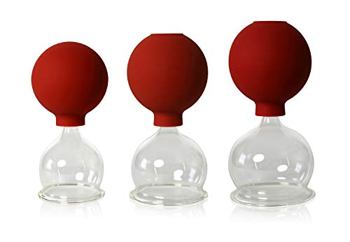 Lauschaer Glas Schröpfgläser 3er Set mit Ball 45-55-65mm zum professionellen, medizinischen, feuerlosen Schröpfen mundgeblasen, handgeformt, Glas, medizinische Behandlung Lauschaer Glas Schröpfgläser 3er Set mit Ball 45-55-65mm zum professionellen, medizinischen, feuerlosen Schröpfen mundgeblasen, handgeformt, Glas, medizinische Behandlung von Lauschaer Glas
