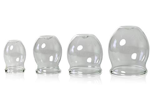 Lauschaer Glas 4er medizinisches Feuer-Schröpfglasset 30-40-50-60mm zum professionellen, medizinischen Feuerschröpfen mundgeblasen handgeformt Lauschaer Glas 4er medizinisches Feuer-Schröpfglasset 30-40-50-60mm zum professionellen, medizinischen Feuerschröpfen mundgeblasen handgeformt von Lauschaer Glas