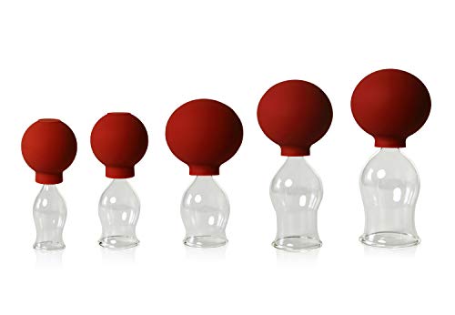 Lauschaer Glas 5er Schröpfglas-Set mit Ball 20-25-30-35-40mm zum professionellen, medizinischen,feuerlosen Schröpfen mundgeblasen, handgeformt, Schröpfglas, Schröpfgläser Lauschaer Glas 5er Schröpfglas-Set mit Ball 20-25-30-35-40mm zum professionellen, medizinischen,feuerlosen Schröpfen mundgeblasen, handgeformt, Schröpfglas, Schröpfgläser von Lauschaer Glas