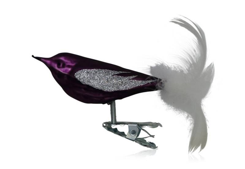 Lauschaer Glas Christbaumschmuck Christbaumschmuckvögel in verschiedenen Farben mit Glimmer Lauschaer Glas Christbaumschmuck Christbaumschmuckvögel in verschiedenen Farben mit Glimmer von Lauschaer Glas