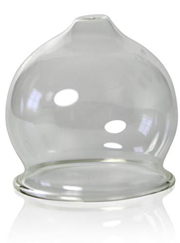 Lauschaer Glas Feuer-Schröpfgläser einfach d Kugel ca.35mm -80 mm mundgeblasen,handgeformt, Schröpfglas, Schröpfgläser, Original (60mm) von Lauschaer Glas