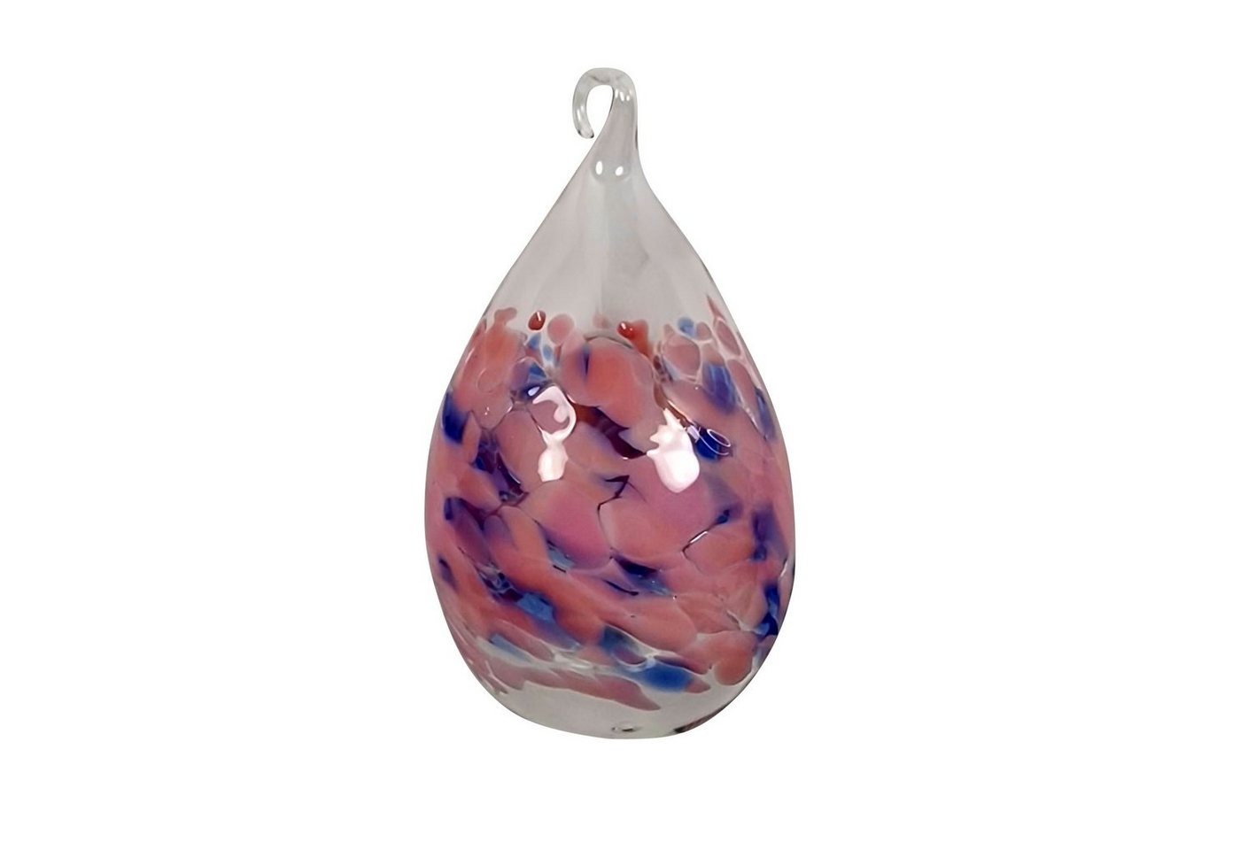 Lauschaer Glas Hängedekoration Osterei bzw. Ostereier aus Glas mundgeblasen handgeformt groß (1 St), aus mundgeblasenem Glas von Lauschaer Glas