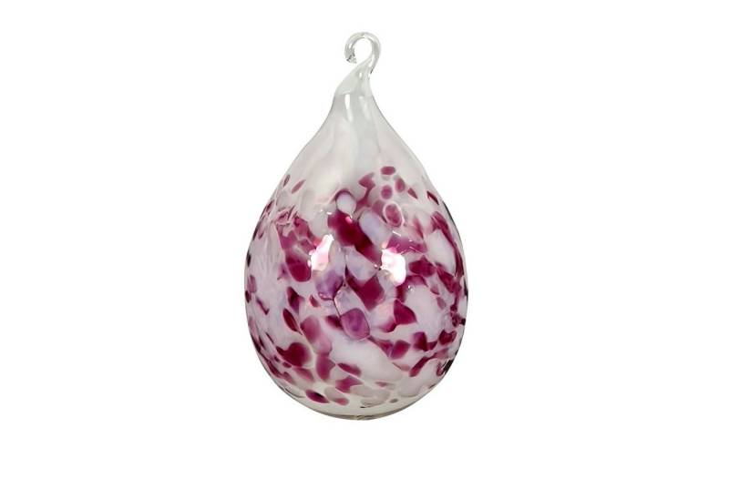 Lauschaer Glas Hängedekoration Osterei bzw. Ostereier aus Glas mundgeblasen handgeformt groß (1 St), aus mundgeblasenem Glas von Lauschaer Glas