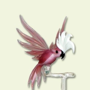 Blumenstab Kakadu Violett Blumenstab Kakadu Violett von Lauschaer Glaskunst-Blumenstäbe