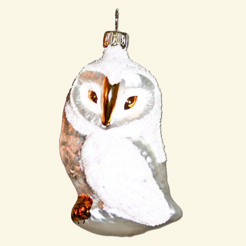 Lauschaer Glaskunst-Christbaumkugel Schleiereule Lauschaer Glaskunst-Christbaumkugel Schleiereule von Lauschaer Glaskunst-Christbaumkugel