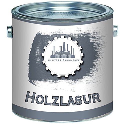 Lausitzer Farbwerke Holzlasur traditionelles Terrassenöl Holzschutzlasur Holzschutzanstrich Spezial-Lasur (10 L, Farblos) von Lausitzer Farbwerke