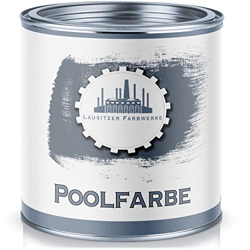 Lausitzer Farbwerke Schwimmbeckenfarbe traditionelle Poolfarbe Schwimmbadbeschichtung Betonfarbe wasserdicht in Blau Weiß Grau Grün Seegrün Lichtgrau Anthrazitgrau (10 L, Beige) von Lausitzer Farbwerke