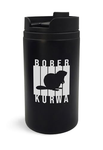 Beaver Bober Poland Meme Travel Mug Isolierbecher Kaffeebecher Becher von Lauthings