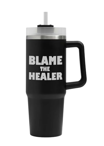 Blame The Healer Gaming RPG Big Tumbler, Blame The Healer Gaming RPG Mug Insulated Flask Large Mug Blame The Healer Gaming RPG Big Tumbler, Blame The Healer Gaming RPG Mug Insulated Flask Large Mug von Lauthings