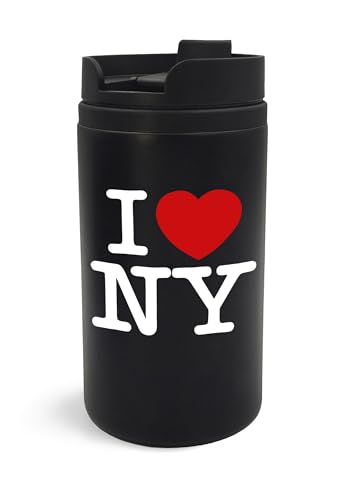 I Love NY New York City USA Reisebecher, Reisebecher, isolierter Kaffeebecher, tragbarer Becher von Lauthings