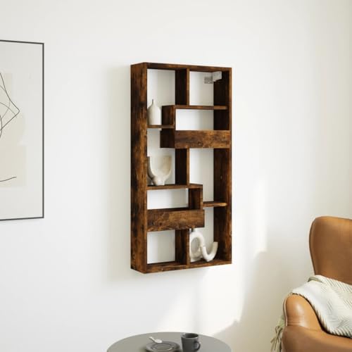 Lauuoeriau Furniture Item Home Hängeschrank Räuchereiche 50x15x100 cm Holzmöbel Lauuoeriau Furniture Item Home Hängeschrank Räuchereiche 50x15x100 cm Holzmöbel von Lauuoeriau
