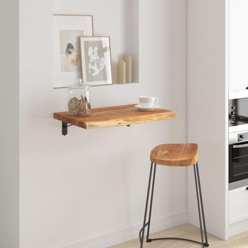 Lauuoeriau Furniture Item Home Wandregal 50 x 40 x 3,8 cm rechteckig Massivholz Akazie Wohnkanten-Möbel Lauuoeriau Furniture Item Home Wandregal 50 x 40 x 3,8 cm rechteckig Massivholz Akazie Wohnkanten-Möbel von Lauuoeriau