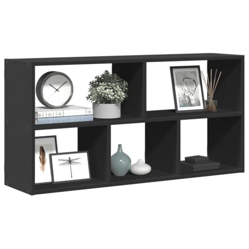 Lauuoeriau Furniture Item Home Wandregal Schwarz 100x25x50cm Holz-Möbel Lauuoeriau Furniture Item Home Wandregal Schwarz 100x25x50cm Holz-Möbel von Lauuoeriau