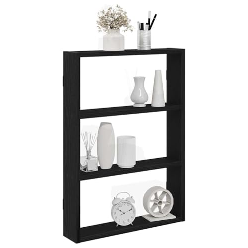 Lauuoeriau Furniture Item Home Wandregal Schwarz 43x9x60cm Holz-Möbel Lauuoeriau Furniture Item Home Wandregal Schwarz 43x9x60cm Holz-Möbel von Lauuoeriau