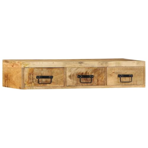 Lauuoeriau Furniture Item home TV-Schrank Wandmontage 100x30x19 cm Massivholz Rohholz Mango-Möbel Lauuoeriau Furniture Item home TV-Schrank Wandmontage 100x30x19 cm Massivholz Rohholz Mango-Möbel von Lauuoeriau