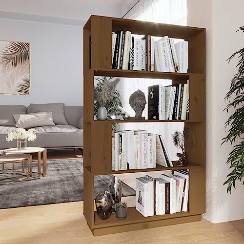 Lauuoeriau Haus & Garten, Möbel-Bücherschrank/Raumteiler Braun 80x25x132 cm Massivholz Lauuoeriau Haus & Garten, Möbel-Bücherschrank/Raumteiler Braun 80x25x132 cm Massivholz von Lauuoeriau