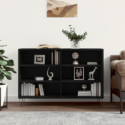 Lauuoeriau Haus & Garten, Möbel-Sideboard, schwarz, 103,5 x 35 x 70 cm, Holzwerkstoff Lauuoeriau Haus & Garten, Möbel-Sideboard, schwarz, 103,5 x 35 x 70 cm, Holzwerkstoff von Lauuoeriau