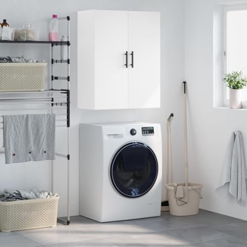 Lauuoeriau Haus & Garten, Möbel-Wandschrank, weiß, 69,5 x 34 x 90 cm Lauuoeriau Haus & Garten, Möbel-Wandschrank, weiß, 69,5 x 34 x 90 cm von Lauuoeriau