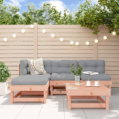 Lauuoeriau Haus & Garten, Möbel: 5-teiliges Garten-Lounge-Set, Massivholz Douglas Lauuoeriau Haus & Garten, Möbel: 5-teiliges Garten-Lounge-Set, Massivholz Douglas von Lauuoeriau