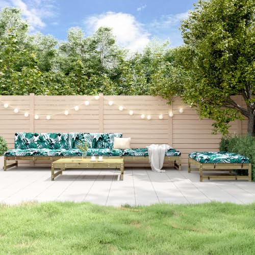 Lauuoeriau Haus & Garten, Möbel: 5-teiliges Garten-Lounge-Set, imprägniertes Holz, Kiefer Lauuoeriau Haus & Garten, Möbel: 5-teiliges Garten-Lounge-Set, imprägniertes Holz, Kiefer von Lauuoeriau